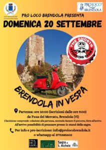 Brendola in vespa domenica 20 settembre 2026