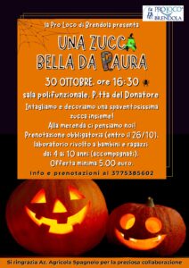 Una zucca bella da paura 30 ottobre 2026